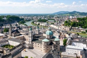 View over the city of Salzburg
